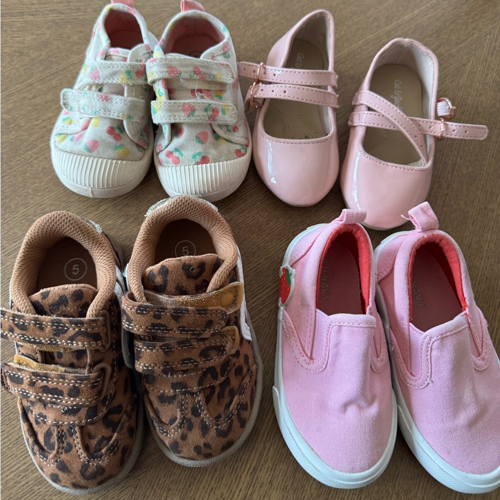 Size 5 toddler shoes perfect for spring